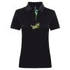 Best Selling Women's contrast polo Thumbnail