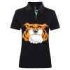 Best Selling Women's contrast polo Thumbnail
