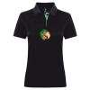 Best Selling Women's contrast polo Thumbnail