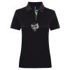 Best Selling Women's contrast polo Thumbnail