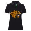 Best Selling Women's contrast polo Thumbnail