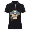 Best Selling Women's contrast polo Thumbnail