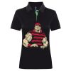 Best Selling Women's contrast polo Thumbnail
