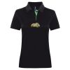 Best Selling Women's contrast polo Thumbnail