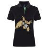 Best Selling Women's contrast polo Thumbnail