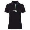 Best Selling Women's contrast polo Thumbnail