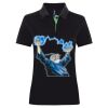 Best Selling Women's contrast polo Thumbnail