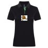 Best Selling Women's contrast polo Thumbnail