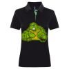 Best Selling Women's contrast polo Thumbnail