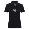 Best Selling Women's contrast polo Thumbnail