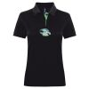 Best Selling Women's contrast polo Thumbnail