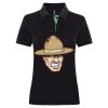 Best Selling Women's contrast polo Thumbnail