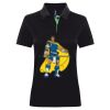 Best Selling Women's contrast polo Thumbnail