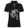 Best Selling Women's contrast polo Thumbnail