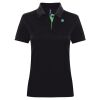 Best Selling Women's contrast polo Thumbnail