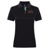 Best Selling Women's contrast polo Thumbnail