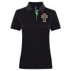 Best Selling Women's contrast polo Thumbnail