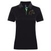 Best Selling Women's contrast polo Thumbnail