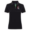 Best Selling Women's contrast polo Thumbnail
