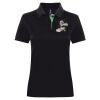 Best Selling Women's contrast polo Thumbnail