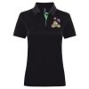 Best Selling Women's contrast polo Thumbnail