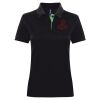 Best Selling Women's contrast polo Thumbnail