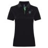 Best Selling Women's contrast polo Thumbnail