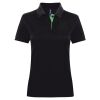 Best Selling Women's contrast polo Thumbnail