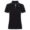 Best Selling Women's contrast polo Thumbnail