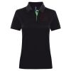 Best Selling Women's contrast polo Thumbnail