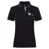 Best Selling Women's contrast polo Thumbnail