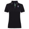 Best Selling Women's contrast polo Thumbnail