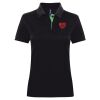 Best Selling Women's contrast polo Thumbnail