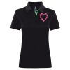 Best Selling Women's contrast polo Thumbnail