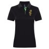 Best Selling Women's contrast polo Thumbnail