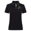Best Selling Women's contrast polo Thumbnail