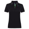 Best Selling Women's contrast polo Thumbnail