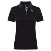 Best Selling Women's contrast polo Thumbnail