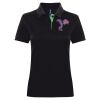 Best Selling Women's contrast polo Thumbnail