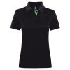 Best Selling Women's contrast polo Thumbnail