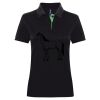 Best Selling Women's contrast polo Thumbnail