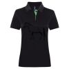 Best Selling Women's contrast polo Thumbnail