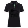 Best Selling Women's contrast polo Thumbnail