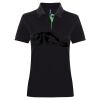 Best Selling Women's contrast polo Thumbnail