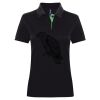 Best Selling Women's contrast polo Thumbnail
