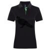Best Selling Women's contrast polo Thumbnail
