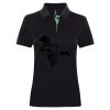 Best Selling Women's contrast polo Thumbnail