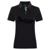 Best Selling Women's contrast polo Thumbnail