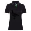Best Selling Women's contrast polo Thumbnail