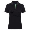 Best Selling Women's contrast polo Thumbnail